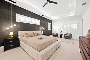 4 bedrooms, iron/ironing board, free WiFi, bed sheets