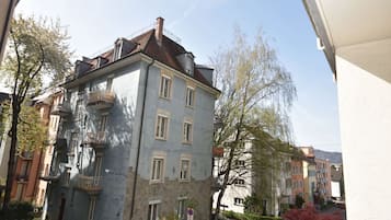 Uitzicht vanuit accommodatie