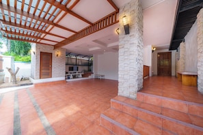 Fachada de la propiedad