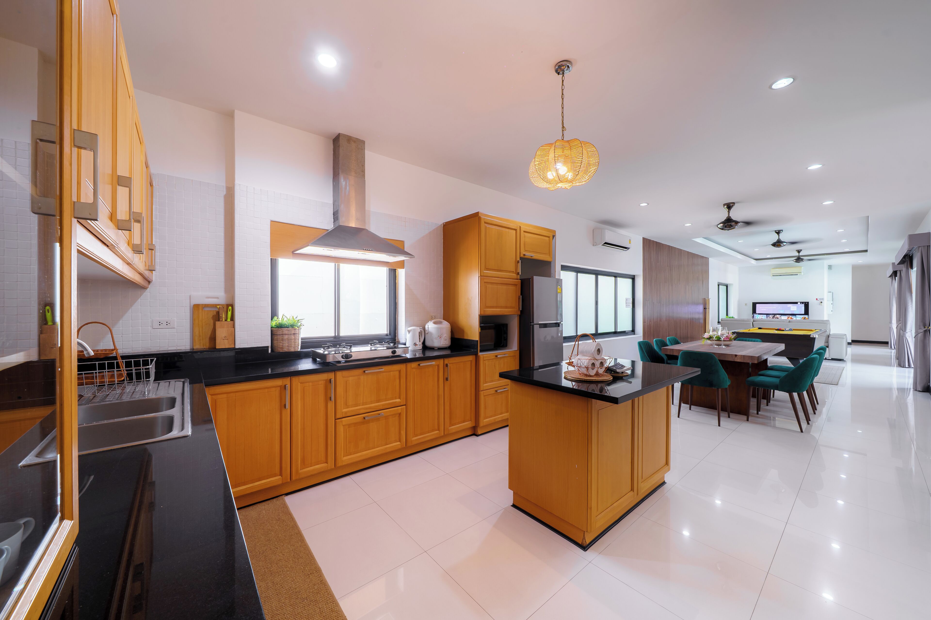 浪漫别墅, 泳池景观 | 私人厨房 | 烤面包机