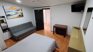 1 bedroom, desk, iron/ironing board, WiFi