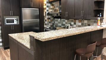 Microwave, oven, stovetop