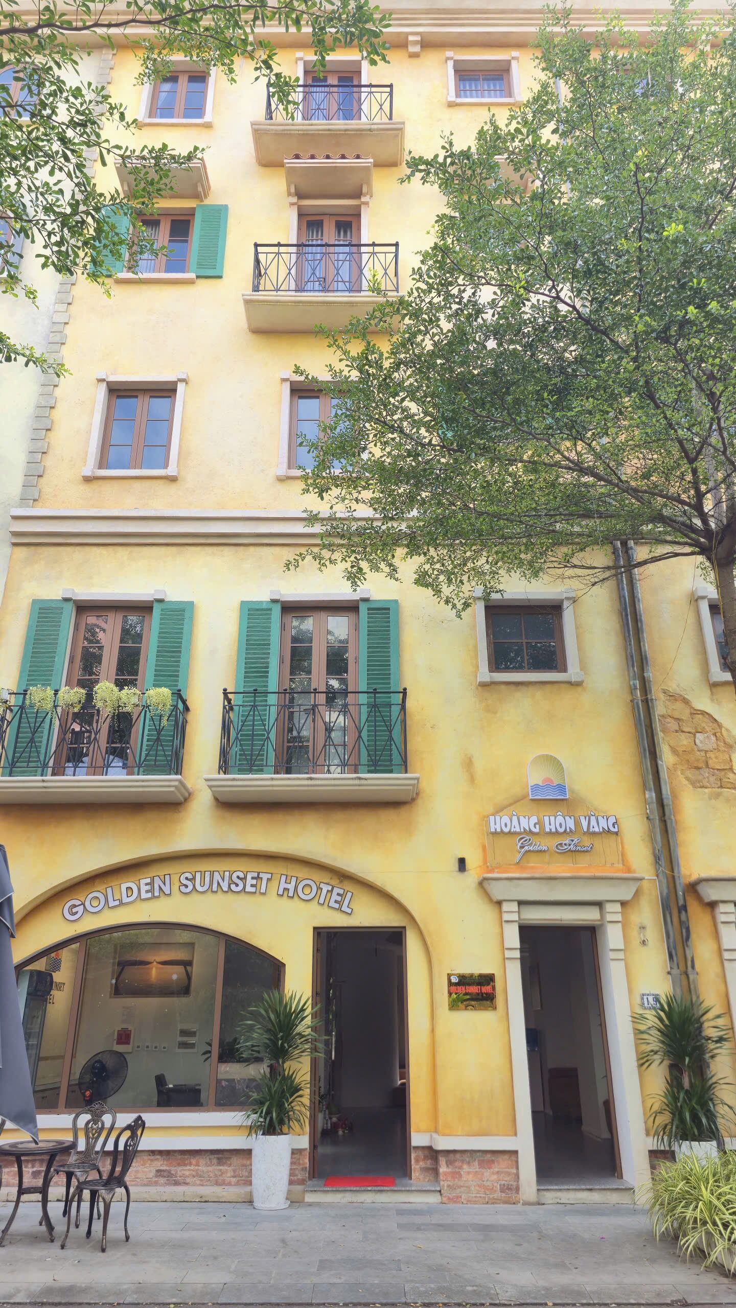 Fassade der Unterkunft