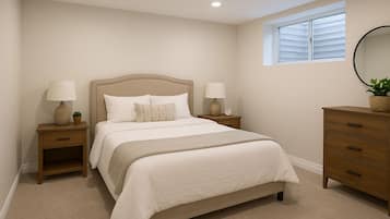 2 Schlafzimmer, Zimmersafe, Schreibtisch, Bügeleisen/Bügelbrett