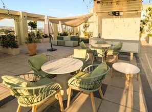 Outdoor dining - Beautiful Apartment in the Heart of Zapopan 306A (Zapopan)
