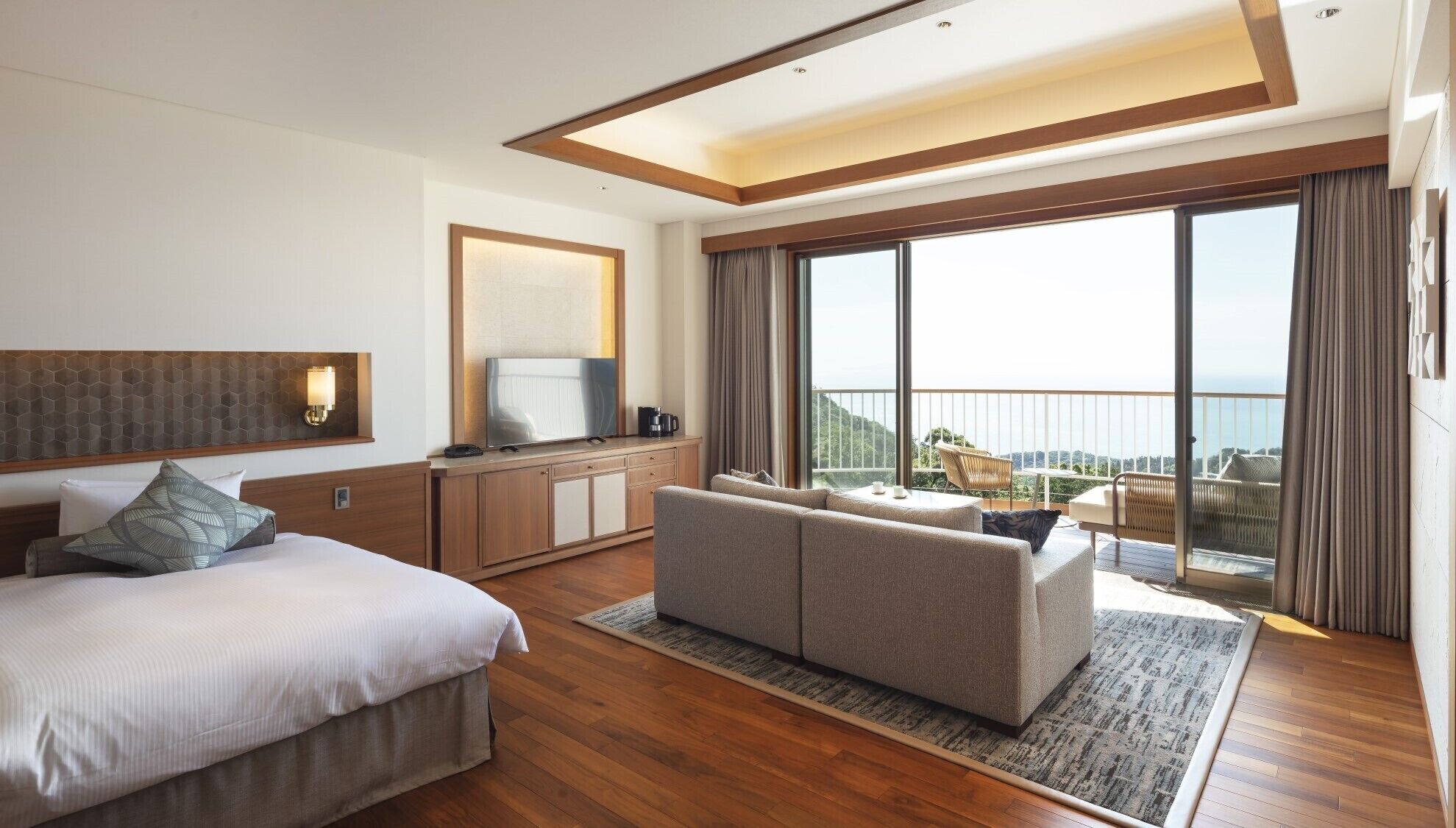 In-room safe, blackout curtains, iron/ironing board (on request)