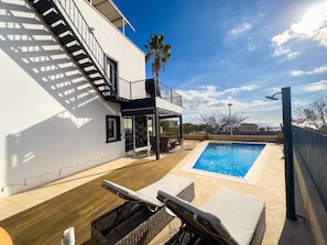 House | 3 bedrooms - Heated Pool Stunning Sea Views (Adeje)