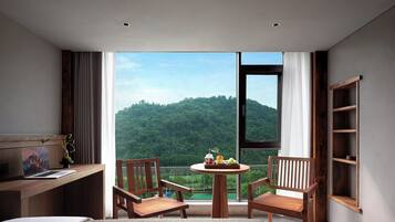 Deluxe Triple Room, 1 Bedroom, Hill View | View from room