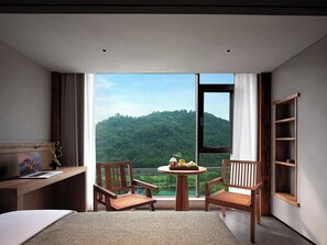 Deluxe Triple Room, 1 Bedroom, Hill View | View from room