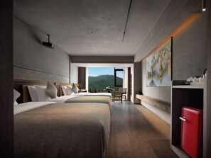 Deluxe Triple Room, 1 Bedroom, Hill View | Desk, free WiFi - Zhangjiajie SANHE Resort  (Zhangjiajie)
