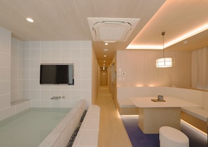 Family Suite, Multiple Beds, Kitchenette, City View | Premium bedding, desk, blackout drapes, iron/ironing board