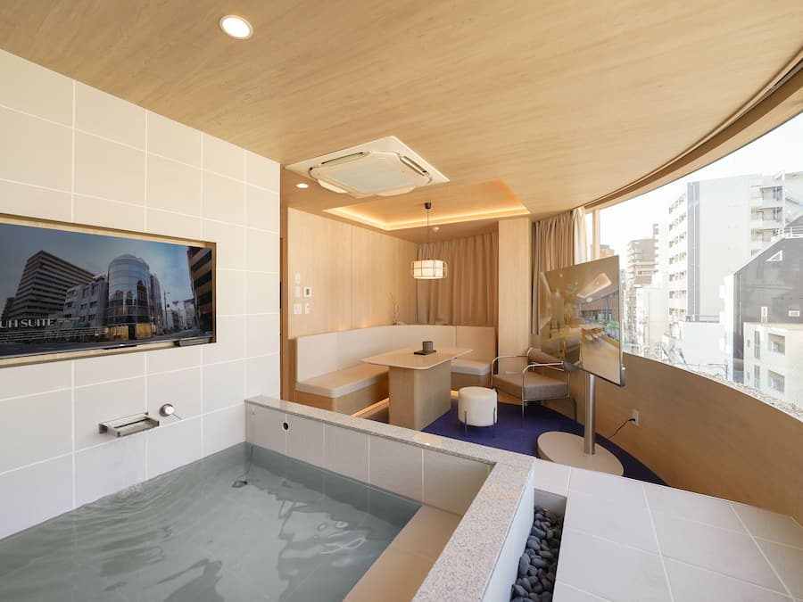 Familiesuite, flere senger, tekjøkken, byutsikt | Byutsikt