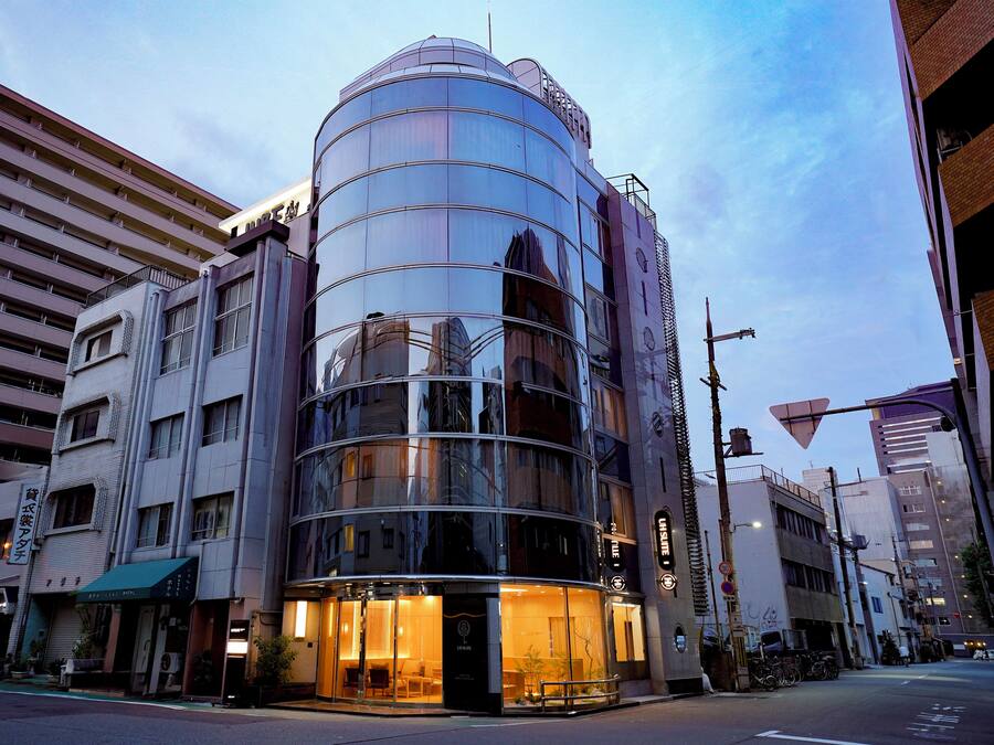 Front of property – evening/night