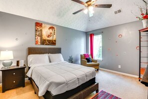 5 chambres, bureau, fer et planche à repasser, Wi-Fi gratuit