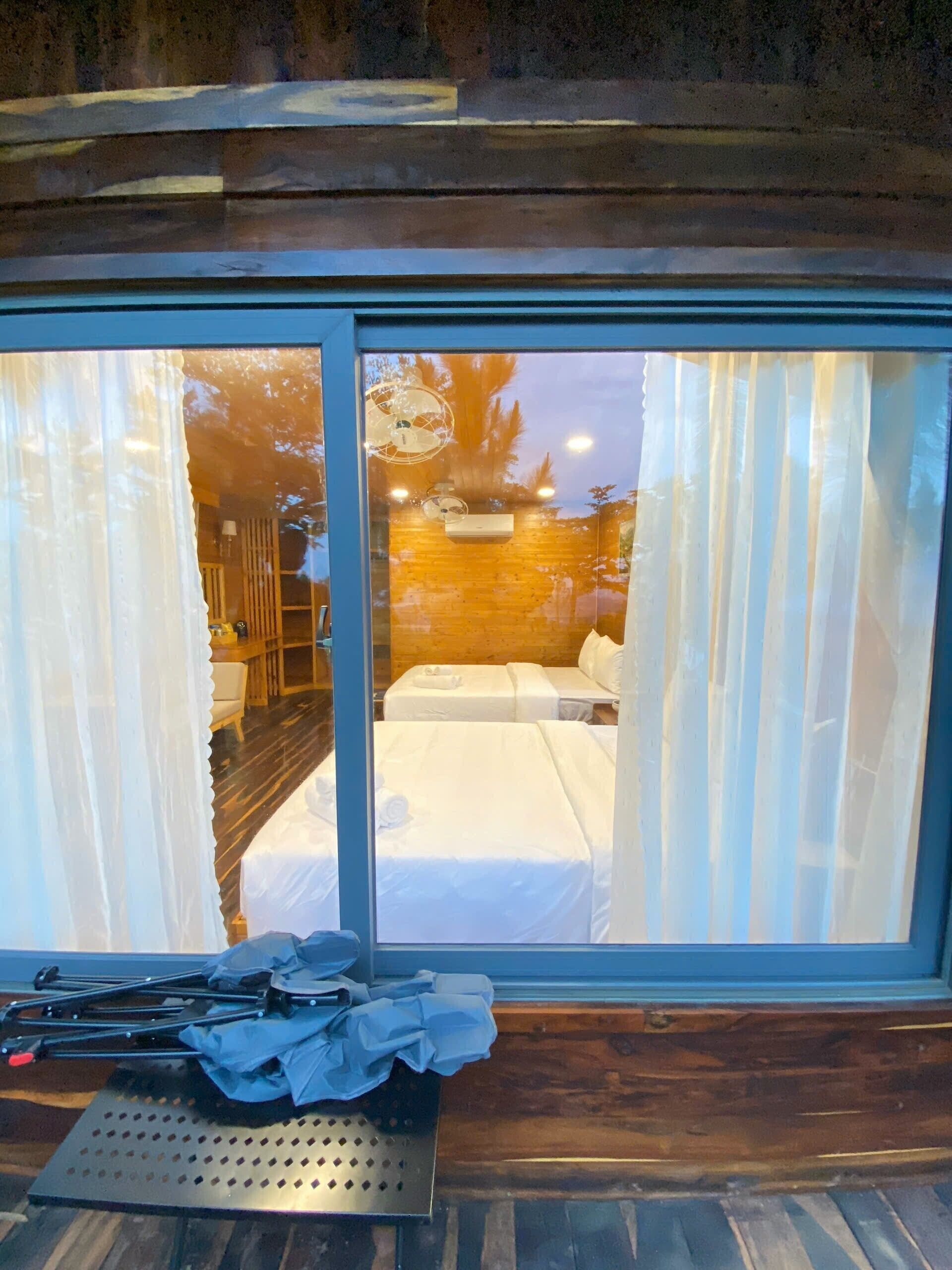 Fassade der Unterkunft