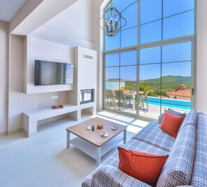 Deluxe Suite, Valley View | Living area - Terra Nova Kaş (Kas)