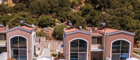 Fassade der Unterkunft