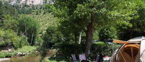 Overnattingsstedets uteområder