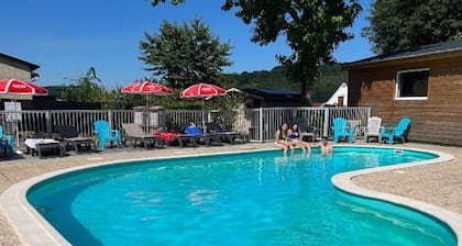 Chalet cosy avec terrasse - 2 chambres, 4 personnes