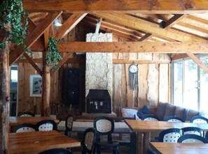 Dining - Cozy mobile home with terrace in Sournia (Sournia)