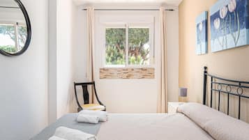 2 habitaciones, wifi gratis y ropa de cama