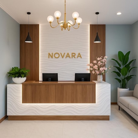 Front of property. Novara Hotel Madhapur