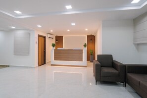 Sitteområde i lobbyen