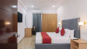Quarto standard | Wi-Fi de cortesia, roupa de cama