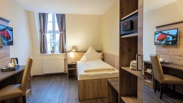 Single Room, City View | In-room safe, blackout curtains, iron/ironing board, free WiFi