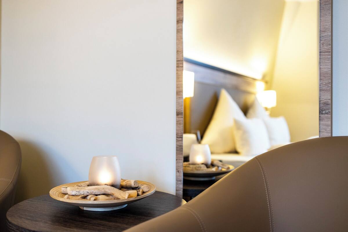 Superior-Doppelzimmer, Stadtblick | Wohnbereich