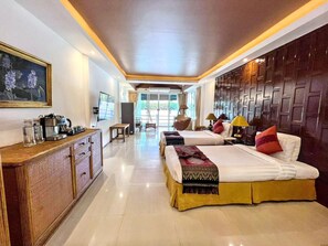 1 bedroom, Internet, bed sheets, wheelchair access - No6 Double Suite, Rainbow Arokaya Welness Resort (Tambon Hua Sai)