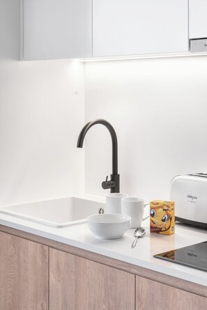 Appartement, 1 grand lit et 1 canapé-lit | Cuisine privée