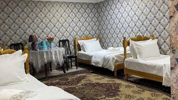 Classic Quadruple Room, Courtyard View | Free WiFi