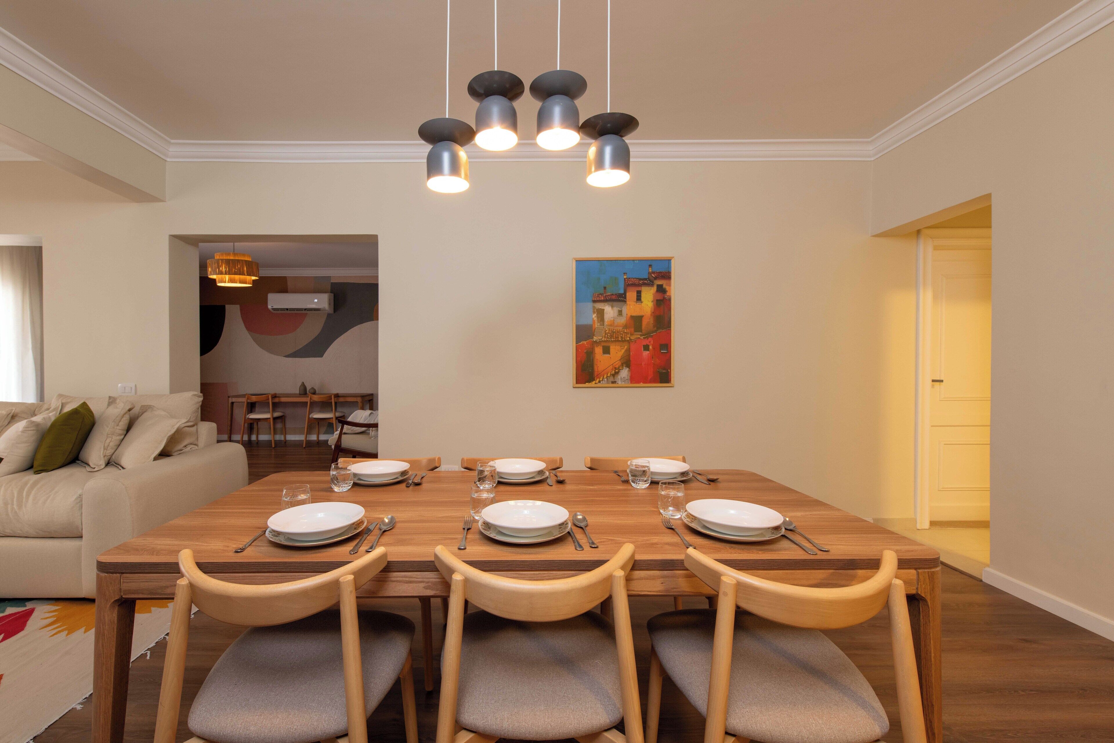 Apartment, Balcony, City View | Dining room