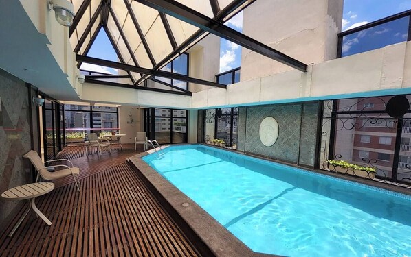 Pool - Le Premier Flat complete near Av. Paulista Sao Paulo (Jardim Paulista São Paulo)