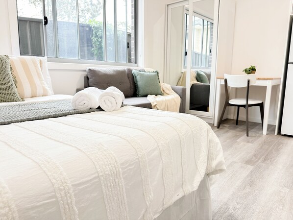 Wi-Fi, literie fournie