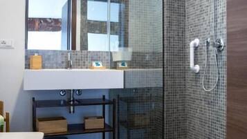 Classic Apartment, Balcony | Bathroom