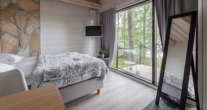 Private High Quality Suite with Sauna & Lake Views