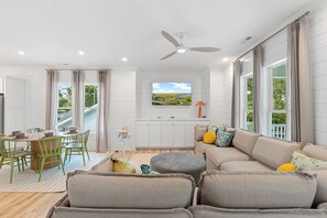 Smart TV, video games, ping pong