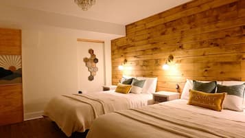 2 chambres, fer et planche à repasser, Wi-Fi, draps fournis