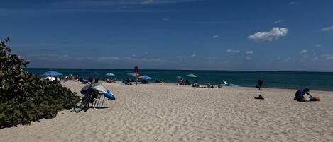 Camastros y toallas de playa