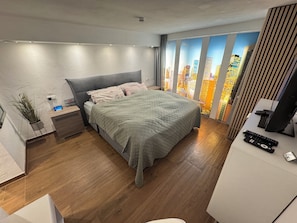 1 Schlafzimmer, Bügeleisen/Bügelbrett, kostenloses WLAN, Bettwäsche