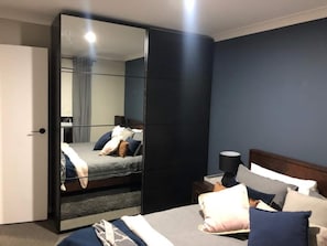 Iron/ironing board, travel cot, free WiFi, bed sheets