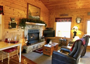 Hytte, 1 soverom | Oppholdsområde