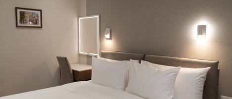 2 Schlafzimmer, Zimmersafe, Bügeleisen/Bügelbrett, Reisekinderbett