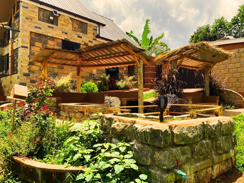 Stone Cottage Retreat in Embu, Kenya Near Ndunda Falls, Gardens & Wi-Fi