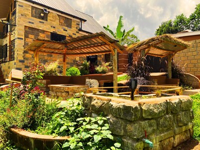 Stone Cottage Retreat in Embu, Kenya Near Ndunda Falls, Gardens & Wi-Fi