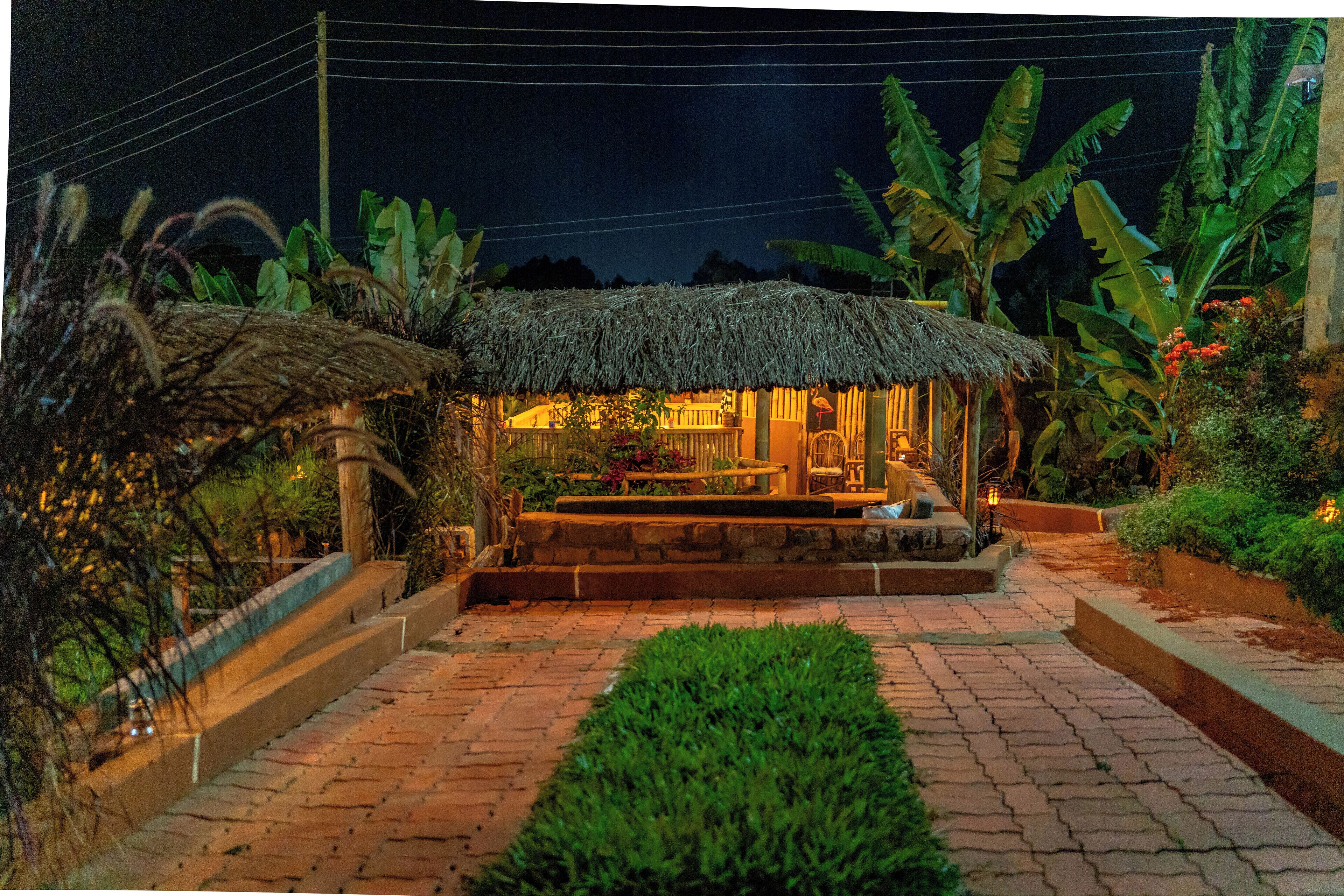 Àrea exterior de l'allotjament