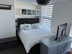 2 soveværelser, strygejern/strygebræt, weekendseng, Wi-Fi