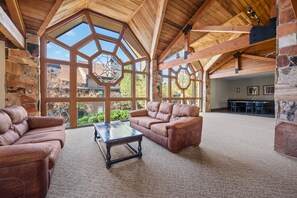 Smart TV, foosball, table tennis